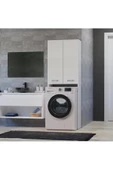 Tdesigno Ruken  Banyo Dolabı-Çok Amaçlı-Çamaşır Makinesi Dolabı - 1