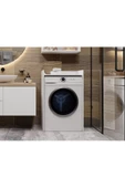 Tdesigno Ulya Banyo Dolabı-Çok Amaçlı-Çamaşır Makinesi Dolabı-Beyaz - 1