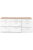 Tdesigno Arita Mutfak Çekmeceli Alt Modül 150 cm Beyaz Tezgah Dahil Td-ari-011 thumbnail 2