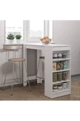 GC Yonca Mutfak Adası - Mutfak Masası-beyaz-120 Cm - 1