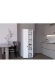 Tdesigno Portre Çok Amaçlı Dolap,10 Raflı, 1 Kapaklı Mutfak Dolabı Kiler Dolabı Banyo Dolabı thumbnail 3