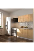 Tdesigno Safir Meşe Elvan Hazır Mutfak Dolabı 140 cm thumbnail 1
