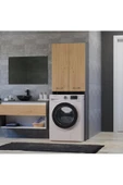 Tdesigno Ruken  Banyo Dolabı-Çok Amaçlı-Çamaşır Makinesi Dolabı - 1