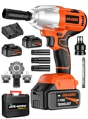 Dragro Alman 598 Vf 20 Ah Kömürsüz Çift Bataryalı Somun Sökme Sıkma Makinesi 32 Parça Full Setli - 1