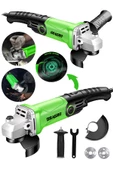Dragro Alman 4000 Watt Devir Ayarli  Çift Metal Dişli Şanzuman Demir Metal Kesme Taşlama Makinesi 125 Mm - 1