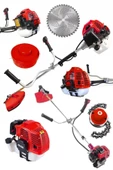 Dragro Alman 20 Hp Yan Tipi Benzinli Motorlu Ot Çalı Tırpanı Canavar Başlık - 1