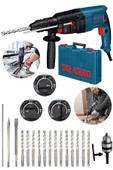 Dragro Alman 4200 W Kırıcı Delici Metal Dişli Şanzuman Hilti Yedek Mandren 15 Uç - 1