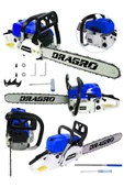 Dragro Germany Benzinli Testere 9.9 Hp Ağaç Odun Dal Kesme Makinesi Motorlu Testere-drg-9900 - 2