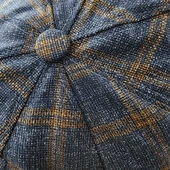 İskoç Stil Kasket Mavi Desenli thumbnail 3