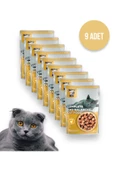 Miss Kis Premium Pouch Tavuklu Kedi Konservesi 9 ADET 100 gram - 1