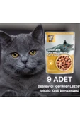 vet advice Miss Kis Premium Pouch Tavuklu Yetişkin Kedi Konservesi 100 gr thumbnail 3