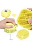 Şampuan Hazneli Silikon Peeling Duş Fırçası Sarı Fma254151 - 2