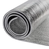 Çift Taraf Alüminyum Folyolu  3 mm Polietilen Isı Yalıtım Levhası  3mt thumbnail 1