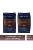 Davidoff Espresso 57 Çekirdek Kahve 500 gr x 2 Adet - 1