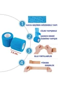 BOLDY Koban Bandajı Kendinden Yapışkanlı Bandaj Coban Bandajı Sargı Bandajı 7.5cmx4.5 M. 1 Adet Ten Rengi - 2