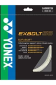Yonex Exbolt 68 Badminton Kordajı 0.68 mm 10 Metre Beyaz - 1
