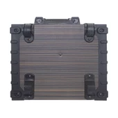 2 Kablosuz Mikrofonlu FM RGB TWS Çift 10inç Karaoke Bluetooth Bavul Taşınabilir Hoparlör LT-910 - 10