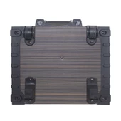 2 Kablosuz Mikrofonlu FM RGB TWS Çift 8inç Karaoke Bluetooth Bavul Taşınabilir Hoparlör LT-908 - 9