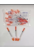 BERİKA 0.5cc 30g 0.30x8mm Enjektör - Şırınga (100 ADET) - 1