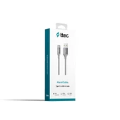 ttec AlumiCable USB-A -USB-C Şarj Kablosu - 10