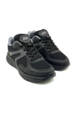 M.P 1569 Ful Ortopedik Siyah Unisex Yazlık Koşu ve Yürüyüş Ayakkabısı - 5