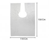 Senpak Tek Kullanımlık Kesim Önlüğü - Beyaz - 1