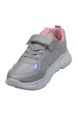 Çocuk Cırt Cırtlı Gri Spor Ayakkabı 222-3510ft 550 - 3