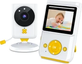 Bebek Monitörü, Kamera ve Sesli, HD Video Bebek Monitörü Ekranlı, Gece Görüşü, Yeni Anneler İçin - 1