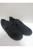 Unisex Siyah Bağsız Ayakkabı - 1
