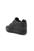 Riwax Bağcıklı Fermuarlı Dolgu Topuklu Hafif Poli Taban Kadın Sneaker - 3