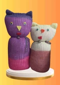 Tıkırık Örgü Yastık Uyku ve Oyun Arkadaşı Pembeş&Minik - 35 cm-45 cm - 2