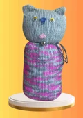 Tıkırık Örgü Yastık Uyku ve Oyun Arkadaşı Boncuk - 35 cm - 2