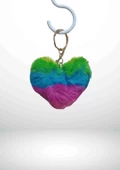 Anahtarlık Peluş Kalp  – Sevgi Dolu Tasarım - 4
