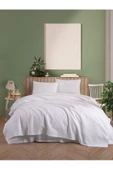 MirCotton Otel Pike Beyaz %100 Pamuk Çift Kişilik - 1