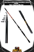 Oslo Shark 6000 Oslo Maximus 300cm 250gr Tatlı/Tuzlu Su Olta Seti thumbnail 4