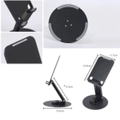 PMR Masa Üstü Metal Tablet Tutucu - 360° Dönebilen Başlık - 6