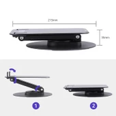 PMR Masa Üstü Metal Tablet Tutucu - 360° Dönebilen Başlık - 7