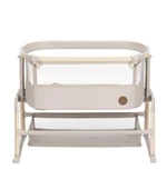 Maxi-Cosi Iora Air Sallanabilen Ahşap Görünümlü Anne Yanı Beşik Beige Eco - 4