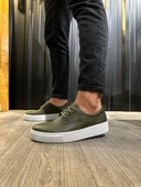 Pabucmarketi Erkek Günlük Ayakkabı Haki Yeşil thumbnail 2