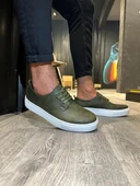 Pabucmarketi Erkek Günlük Ayakkabı Haki Yeşil thumbnail 1