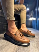 Pabucmarketi Erkek Günlük Spor Klasik Ayakkabı Taba (Siyah Taban) thumbnail 3