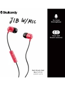 Skullcandy Jib Mikrofonlu Kablolu Kulakiçi Kulaklık Kırmızı S2DUY-L676 - 4