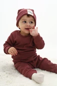 Erkek Bebek 3'lü Takım (Şapka+Alt+Üst) 12128 - 2