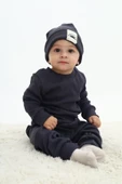 Erkek Bebek 3'lü Takım (Şapka+Alt+Üst) 12128 - 5