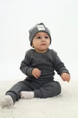 Erkek Bebek 3'lü Takım (Şapka+Alt+Üst) 12128 - 6