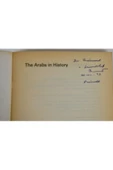 Demirören Yayınları  The Arabs in History- Bernard Lewis (İthaflı, İmzalı) - 2