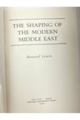 Demirören Yayınları  The Shaping of the Modern Middle East- Bernard Lewis - 3