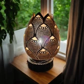Ananas Desenli Su Kabağı Lamba,dekoratif Abajur - 4