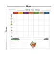 Haftalık Yemek Menüsü Planlayıcı, Buzdolabı Beyaz Yazı Tahtası, Alışveriş Listesi, Sihirli Kağıt - 3