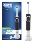 Oral B Şarjlı Vitality Cross Action Black D100 Elektrikli Diş Fırçası Siyah - 1
